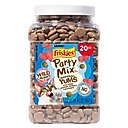 Friskies Party Mix Natural Yums with Real Tuna Cat Treats, 20-oz tub