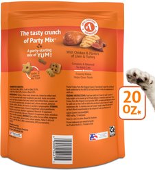 Friskies Party Mix Original Crunch Flavor Crunchy Cat Treats, 20-oz bag slide 2 of 6