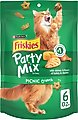 Friskies Party Mix Picnic Crunch Flavor Crunchy Cat Treats, 6-oz bag