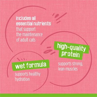 Show full view: Friskies Pate Salmon Dinner Canned Cat Food, 5.5-oz, case of 24 slide 8 of 10