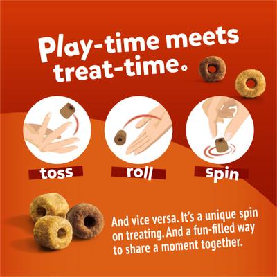 Show full view: Friskies Playfuls with Chicken & Liver Flavor Cat Treats, 2.1-oz pouch slide 4 of 10