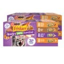 Friskies Poultry Pate Favorites Variety Pack Wet Cat Food, 5.5-oz can, bundle of 64