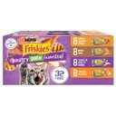 Friskies Poultry Pate Favorites Variety Pack Wet Cat Food, 5.5-oz can, case of 32