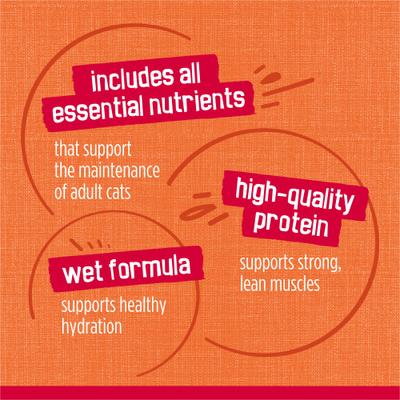 Show full view: Friskies Prime Filets Chicken & Tuna Dinner in Gravy Canned Cat Food, 5.5-oz, case of 24 slide 7 of 10