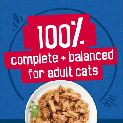 Show full view: Friskies Prime Filets Seafood Favorites Variety Pack Canned Cat Food, 5.5-oz, case of 24 slide 5 of 11