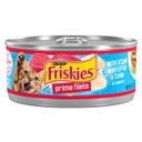 Friskies Prime Filets with Ocean Whitefish & Tuna in Sauce Canned Cat Food, 5.5-oz can, case of 24