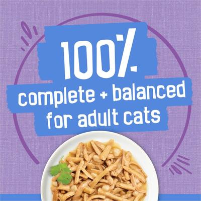 Show full view: Friskies Savory Shreds Turkey & Cheese Dinner in Gravy Canned Cat Food, 5.5-oz can, bundle of 72  slide 8 of 13