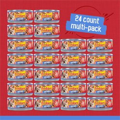 Friskies Savory Shreds with Beef in Gravy Canned Cat Food, 5.5-oz, case of 24 slide 2 of 6
