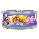 Friskies Savory Shreds with Turkey & Giblets in Gravy Canned Cat Food, 5.5-oz, case of 24