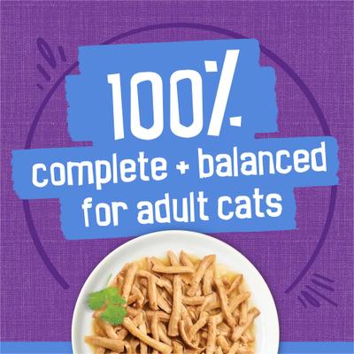 Show full view: Friskies Savory Shreds with Turkey & Giblets in Gravy Canned Cat Food, 5.5-oz, case of 24 slide 5 of 10
