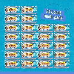 Friskies Savory Shreds with Whitefish & Sardines in Sauce Canned Cat Food, 5.5-oz, case of 24 slide 2 of 6