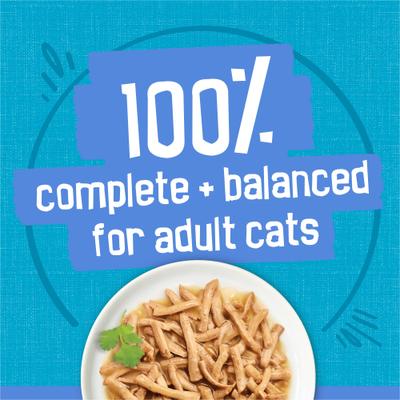 Show full view: Friskies Savory Shreds with Whitefish & Sardines in Sauce Canned Cat Food, 5.5-oz, case of 24 slide 5 of 10