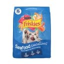 Friskies Seafood Sensations Salmon Tuna & Shrimp Dry Cat Food, 16-lb bag
