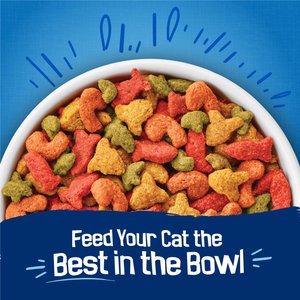 Friskies Seafood Sensations Salmon Tuna & Shrimp Dry Cat Food, 30-lb bag