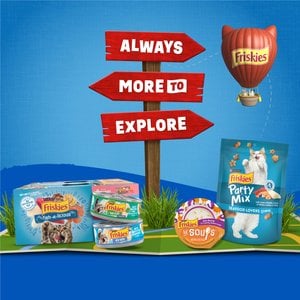 Friskies Seafood Sensations Salmon Tuna & Shrimp Dry Cat Food, 30-lb bag