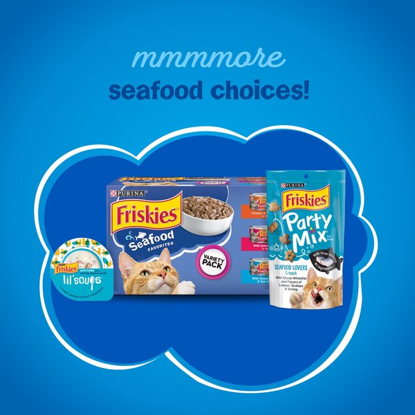Friskies Seafood Sensations Dry Cat Food – Salmon, Tuna & Shrimp – 30 Lb Bag – Gourmet Grain-Free