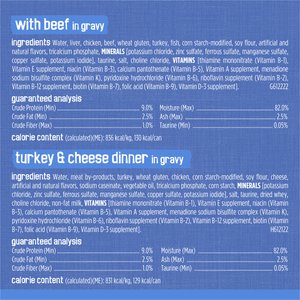 Friskies Shreds in Gravy Variety Pack Canned Cat Food, 5.5-oz can, case of 40