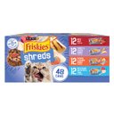 Friskies Shreds in Gravy Variety Pack Canned Cat Food, 5.5-oz can, case of 48