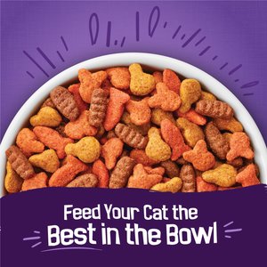 Friskies Surfin' & Turfin' Favorites Muscle & Immune Support Crunchy Dry Cat Food, 22-lb bag