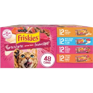 Temptations Chicken, Seafood & Backyard Cookout Variety Pack Pate in Gravy Adult Wet Cat Food