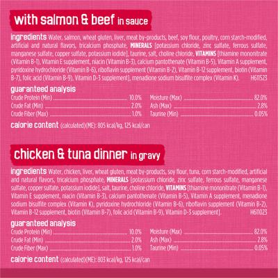 Show full view: Friskies Surfin' & Turfin' Favorites Variety Pack Canned Cat Food, 5.5-oz, case of 40 slide 7 of 11