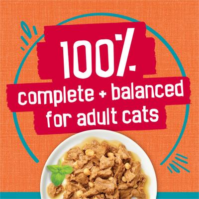 Show full view: Friskies Tasty Treasures Chicken, Tuna & Scallop Flavor in Gravy Canned Cat Food, 5.5-oz can, case of 24 slide 5 of 9