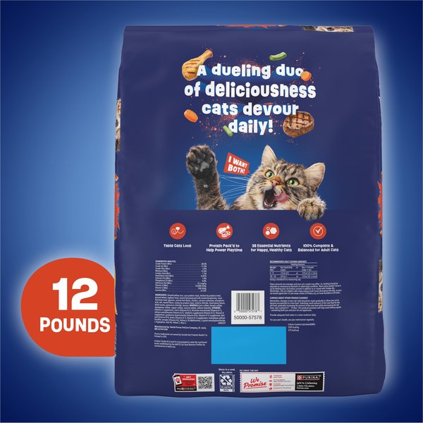 Friskies Tender & Crunchy Combo Dry Cat Food