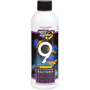 Fritz Zyme 9 Saltwater Nitrifying Bacteria for Aquariums, 8-fl oz bottle