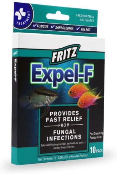 Show full view: Fritz Expel-F Aquarium Water Treatment, 10 count slide 1 of 1