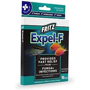 Fritz Expel-F Aquarium Water Treatment, 10 count