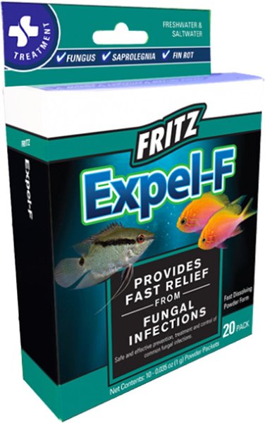 Show full view: Fritz Expel-F Aquarium Water Treatment, 20 count slide 1 of 1