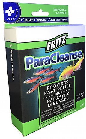 Show full view: Fritz ParaCleanse Aquarium Water Treatment, 10 count slide 1 of 1