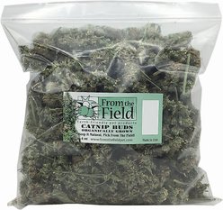 From The Field Catnip Buds Cat Treats, 4-oz bag