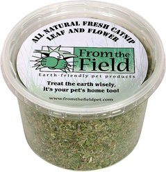 From The Field Leaf & Flower Catnip, 2-oz tub
