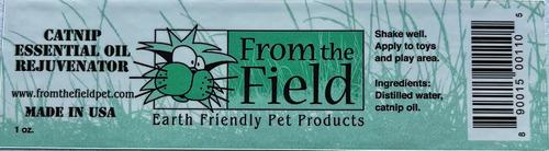 Show full view: From The Field Rejuvenator Catnip Oil Spray, 1-fl oz bottle, 3 count slide 4 of 7