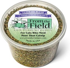 From The Field Ultimate Blend Catnip & Silver Vine Mix, 2-oz tub