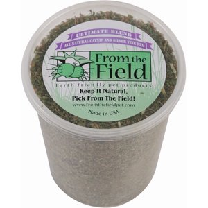 From The Field Ultimate Blend Catnip & Silver Vine Mix, 3.5-oz tub