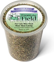 From The Field Ultimate Blend Catnip & Silver Vine Mix, 3.5-oz tub slide 1 of 3