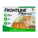 Frontline Plus Flea & Tick Spot Treatment for Cats, over 1.5 lbs, 3 Doses (3-mos. supply)