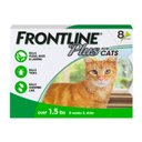 Frontline Plus Flea & Tick Spot Treatment for Cats, over 1.5 lbs, 8 Doses (8-mos. supply)