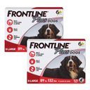 Frontline Plus Flea & Tick Spot Treatment for Extra Large Dogs, 89-132 lbs, 12 Doses (12-mos. supply)