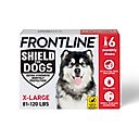 Frontline Shield Flea & Tick Treatment for Extra Large Dogs, 81 - 120 lbs, 6 doses (6-Month Protection)