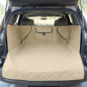 Frontpet Dog Quilted SUV Boot Car Protector, Tan, X-Large