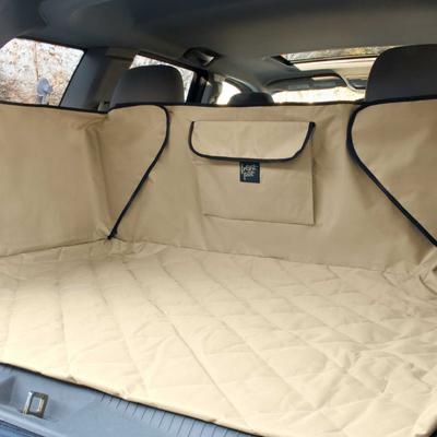 Show full view: Frontpet Dog Quilted SUV Boot Car Protector, Tan, X-Large slide 2 of 5