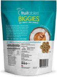 Fruitables Biggies with Real Almond Butter & Coconut Dog Treats, 16-oz bag slide 2 of 9