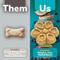 Show in main carousel: Fruitables Biggies with Real Almond Butter & Coconut Dog Treats, 16-oz bag slide 5 of 10
