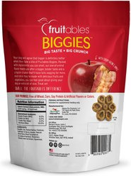 Fruitables Biggies with Real Crispy Bacon & Apple Dog Treats, 16-oz bag slide 2 of 9