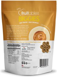 Fruitables Biggies with Real Peanut Butter & Banana Dog Treats, 16-oz bag slide 2 of 9