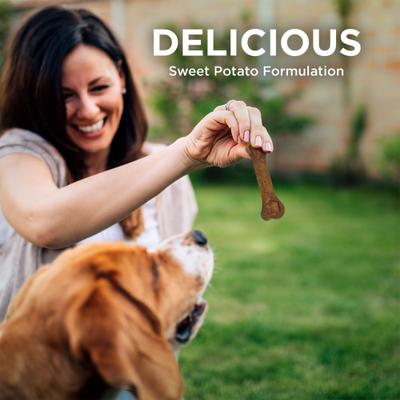 Show full view: Fruitables BioActive Fresh Mouth Grain-Free Medium Dental Dog Treats, 10 count slide 8 of 11