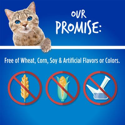 Show full view: Fruitables Chicken & Blueberry Flavor Crunchy Cat Treats, 30-oz bag slide 7 of 11